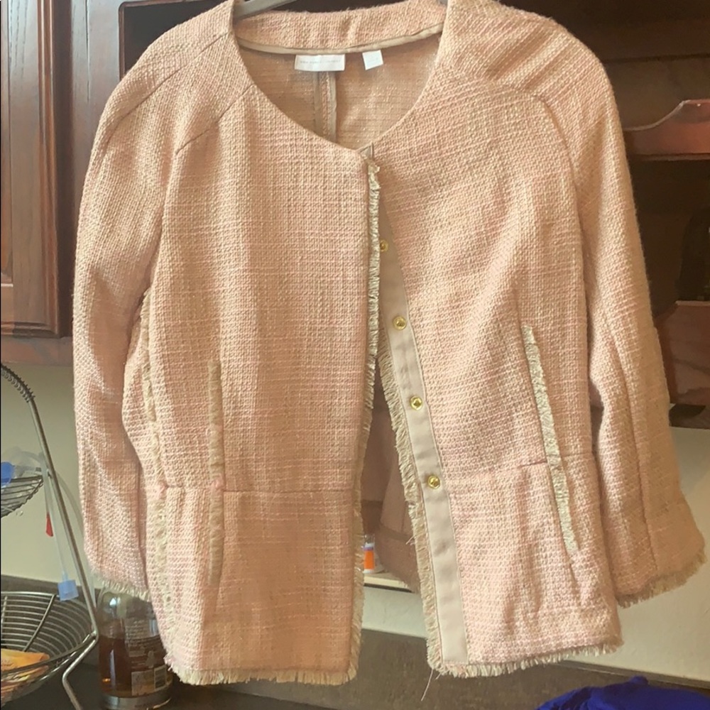 Women’s business blazer- size small brown and pink